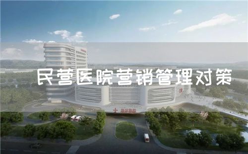 ?民營醫(yī)院營銷管理對策(圖1)