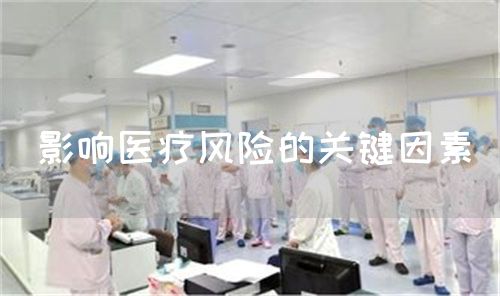 影響醫(yī)療風(fēng)險的關(guān)鍵因素(圖1)