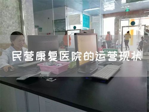 民營康復(fù)醫(yī)院的運(yùn)營現(xiàn)狀(圖1)
